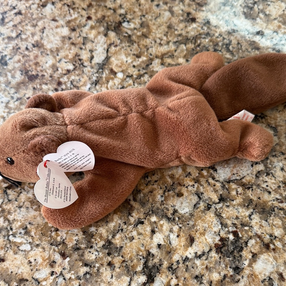 Brown Plush Beaver